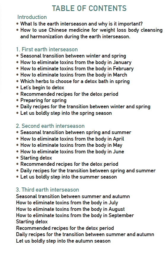 eBook Body cleansing of the seasons