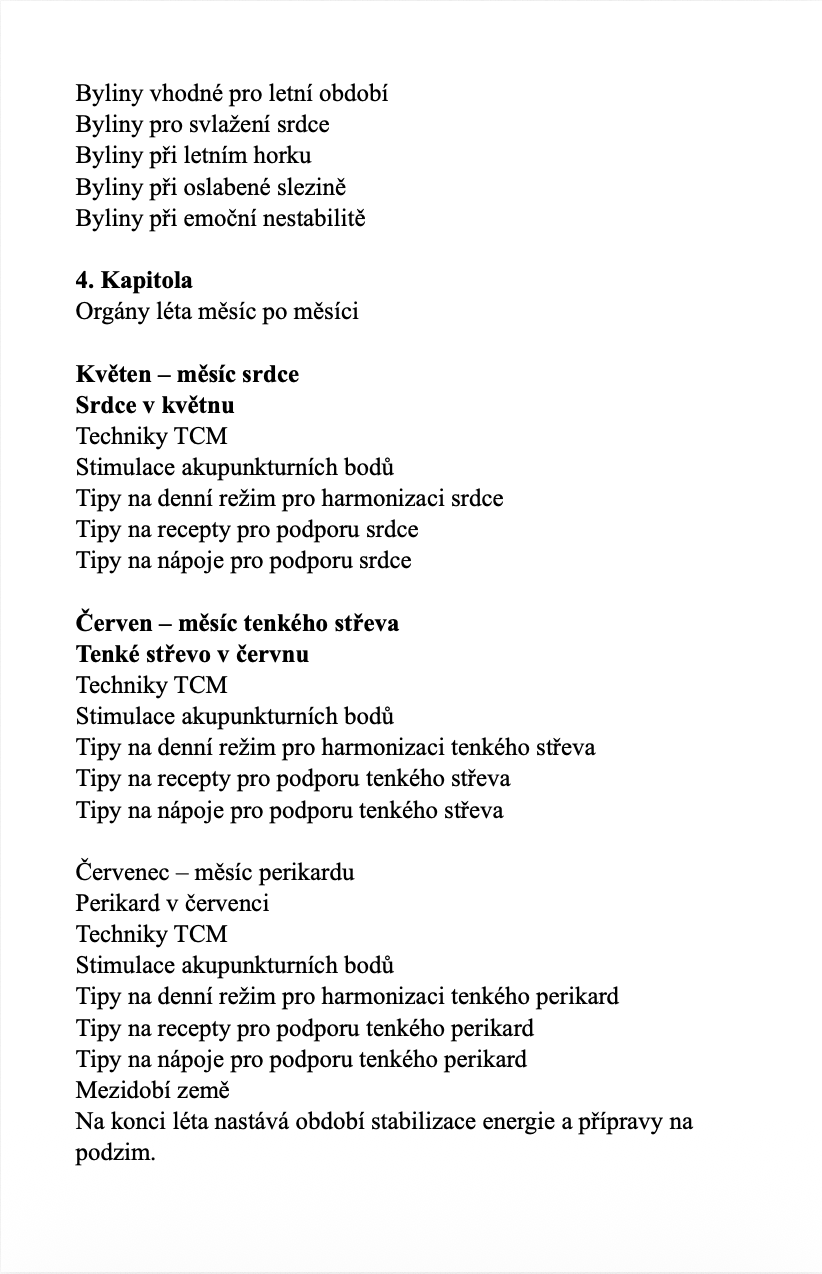E-kniha Léto v rovnováze -  jak v létě pečovat o srdce a podpořit harmonii těla
