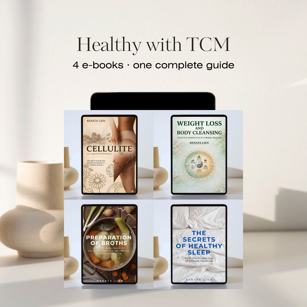 Healthy with TCM — The Complete 4 eBook Set